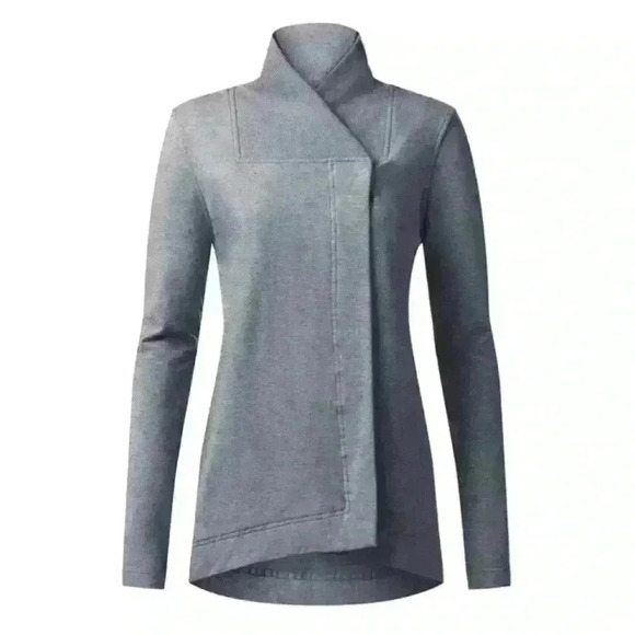 Lululemon Belle Wrap in gray size 2 ~ in excellent condition - Picture 1 of 16